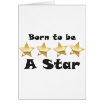 Born2BStar Greeting Cards
