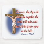 Born again Christian design Mousepad