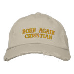 Born Again Christian embroidered hats