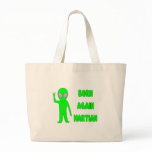 Born Again Martian Canvas Bags