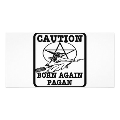Born Again Pagan #002 Photo Card by Mustang_Lady