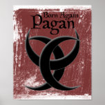 Born Again Pagan Posters posters
