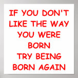 BORN AGAIN PRINT