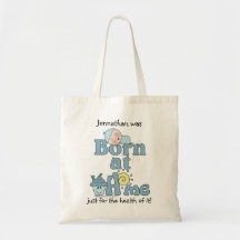 Born At Home-Sleeping Baby Boy Bags
