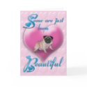Born Beautiful Valentines day card