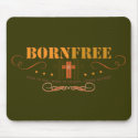 Born Free Christian mousepad / mousemat