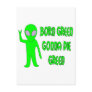 Born Green Gonna Die Green Post Cards
