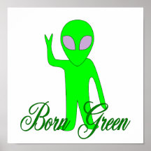 Born Green Poster