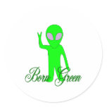 Born Green Sticker