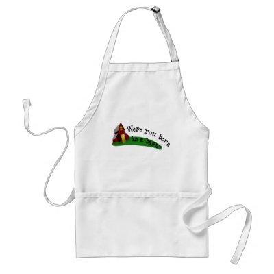 Born in a Barn Quote Apron by ChiaPetRescue