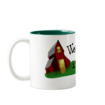 Born in a Barn Quote Mug