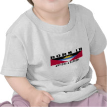 Born In Antigua and Barbuda T Shirt