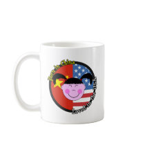 Born in China Loved in the USA Big Girl Mug