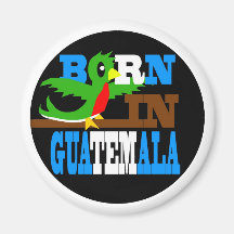 born-in-guatemala-round fridge magnets