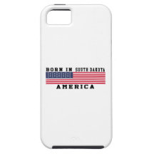 Born In South Dakota iPhone 5 Cover
