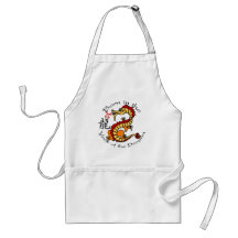 Born in the Year of the Dragon (Chinese) Apron
