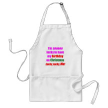 Born On Christmas Aprons