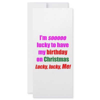 Born On Christmas by thatsabigbirthday4