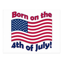 Born on the 4th of July High Quality Postcards