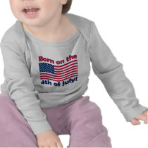 Born on the 4th of July	Infant Long Sleeve t-shirt