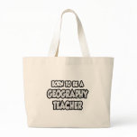 Born To Be A Geography Teacher Bags