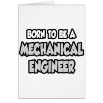 Born To Be A Mechanical Engineer cards