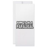 Born To Be a Paralegal rack cards