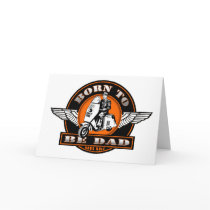 BORN TO BE DAD-Fathers Day Card