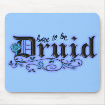 Born to be Druid Mousepads