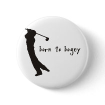 born to bogey pin