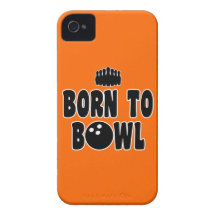 Born To Bowl iPhone 4 Case