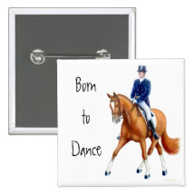 Born to Dance Dressage Pin