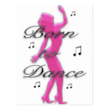 Born To Dance Postcards
