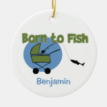 Born To Fish Keepsake Ornament