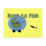 Born To Fish Post Cards