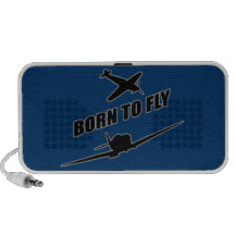 Born To Fly Notebook Speakers