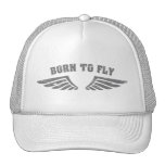 Born To Fly Wings Mesh Hat