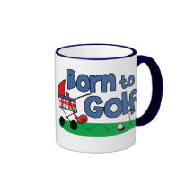Born To Golf Mugs