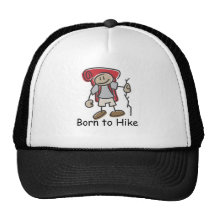 Born to Hike T-shirts Mesh Hat