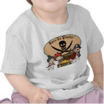 Born To Plunder - Baby Girl Pirates & Treasure t-shirts
