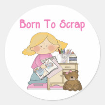 Born To Scrap Sticker