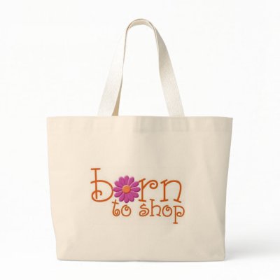Born to shop bag by AdrianaVelarde