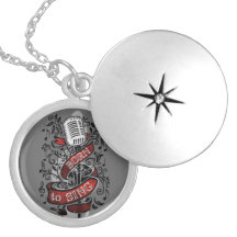 Born To Sing Gifts Necklace