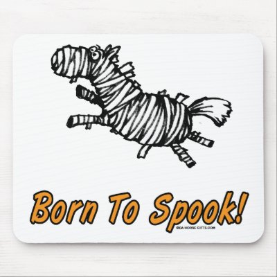 Born To Spook Halloween Horse! by dahorsegifts