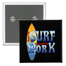 Born To Surf Button