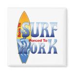 Born To Surf Fridge Magnet