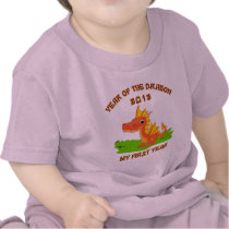Born Year of The Dragon 2012 Baby T-Shirt