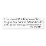 Borrowed a trillion, got a derivatives market bumper stickers