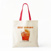 Borsa dea spesa "Bevi Vecio!!" Tote Bags