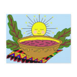 Borshch Power Ukrainian Folk Art postcards